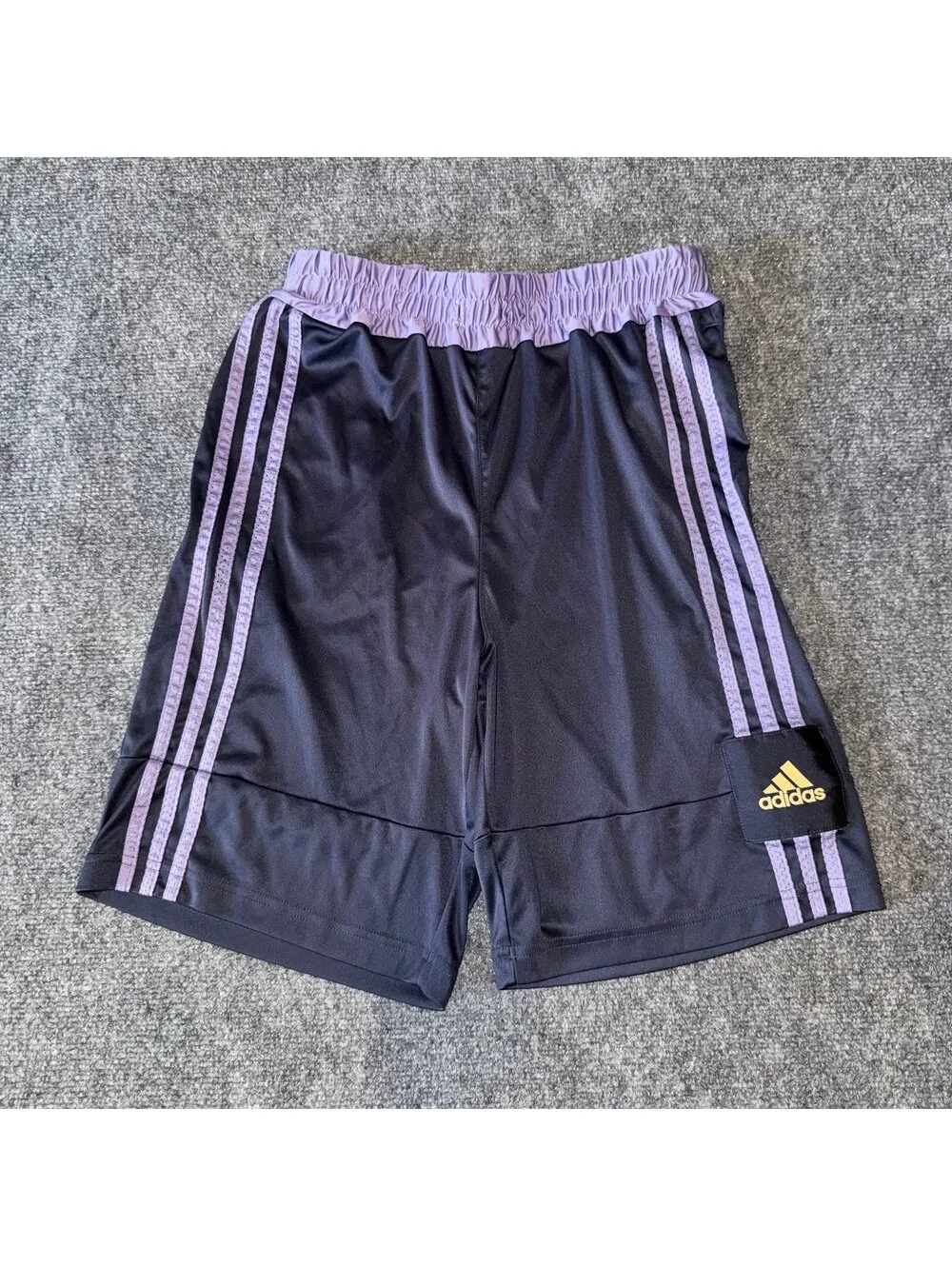 Adidas 3g Speed X Purple Baggy Athletic Hoop Shorts Mens M/L Vtg y2k 90s Rare